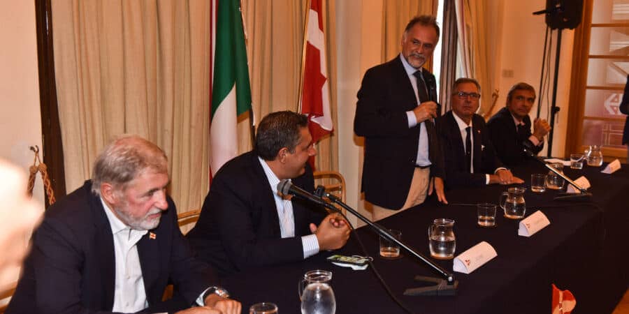 Persconferentie Yacht Club Italiano